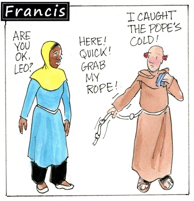 Francis The Comic Strip National Catholic Reporter 8021